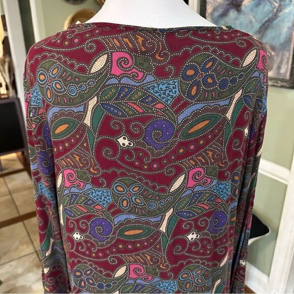 Gimmicks Lace Embroidered Tunic Top Size Large - Picture 8 of 11